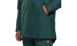 Куртка унисекс Reebok OW Urban Fleece Parka зелёная HI0919