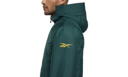 Reebok unisex jaka OW Urban Fleece Parka zaļa HI0919
