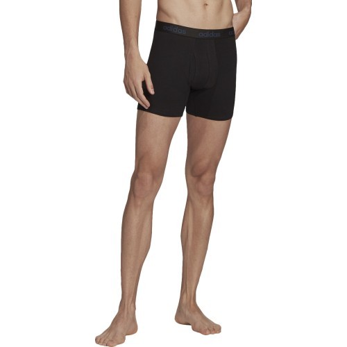 Adidas GFX Brief 2 pāri vīriešu apakšbikses melnas/zilas H35742
