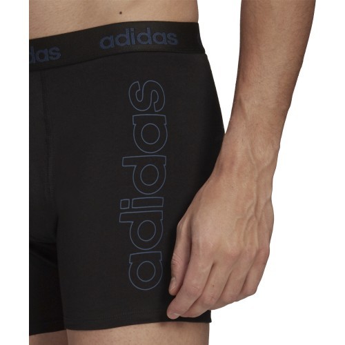 Adidas GFX Brief 2 pāri vīriešu apakšbikses melnas/zilas H35742