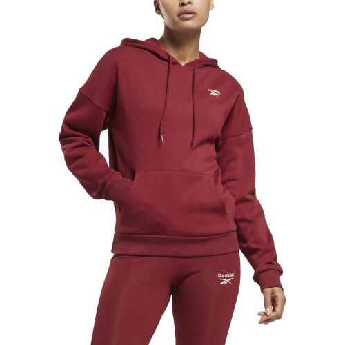 Женский свитшот Reebok Ri Fleece Hoody Bordeaux HN6862