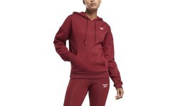 Женский свитшот Reebok Ri Fleece Hoody Bordeaux HN6862