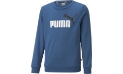 Puma Ess+ 2 Col Big Logo Sweatshirt Junior Blue 586986 17