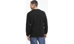 Puma vīriešu džemperis Ess Big Logo Crew Black 586678 01