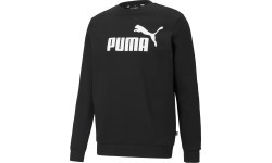 Puma vīriešu džemperis Ess Big Logo Crew Black 586678 01