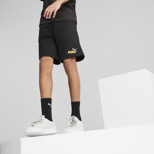Шорты подростковые Puma Ess+ 2 Col чёрные 586989 91