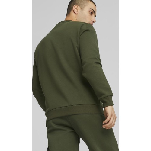 Puma Men's Sweatshirt Ess Small Logo Crew Fl Green 586683 31
