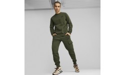 Мужской свитшот Puma Ess Small Logo Crew Fl Green 586683 31
