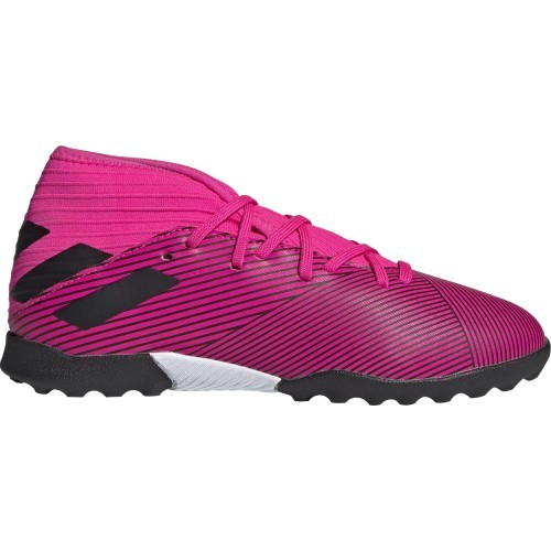 Футбольная обувь Adidas Nemeziz 19.3 TF J розовая F99944