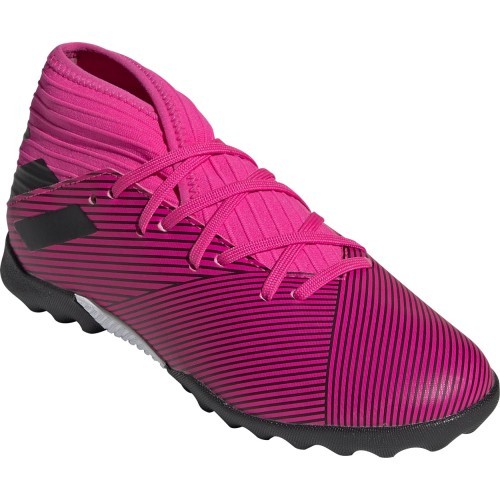 Adidas Nemeziz 19.3 TF J futbola apavi, rozā F99944