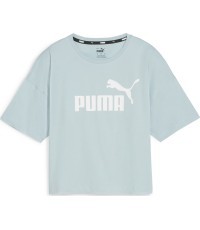 Женская футболка Puma Ess Cropped Logo мятная 586866 22