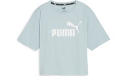 Puma Ess Cropped Logo sieviešu krekls, piparmētru 586866 22