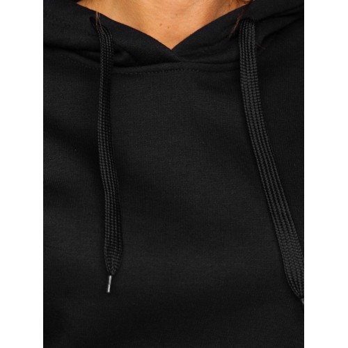 J.Style Women's Sweatshirt Black 68W02-3