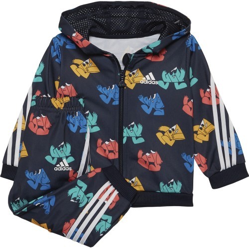 Adidas I Fi Shiny Jog bērnu sporta tērps, melns HF1971