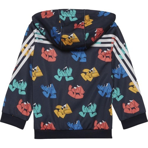 Adidas I Fi Shiny Jog Kids' Tracksuit Black HF1971