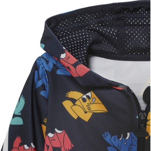 Детский спортивный костюм Adidas I Fi Shiny Jog, чёрный HF1971