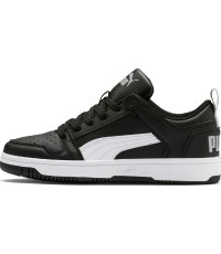 Puma Rebound Layup Lo SL Jr apavi zēniem Black 370490 02