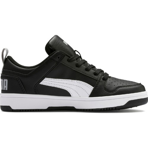 Обувь для мальчиков Puma Rebound Layup Lo SL Jr Black 370490 02