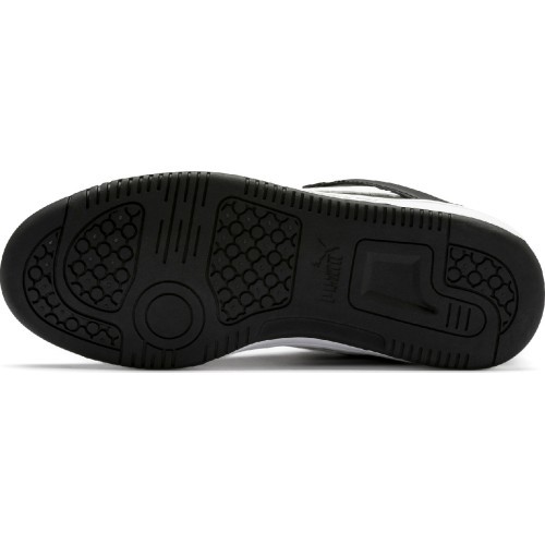 Puma Rebound Layup Lo SL Jr boys' shoes Black 370490 02
