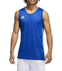 Баскетбольная футболка Adidas 3G Spee Rev Jrs Blue White DY6593