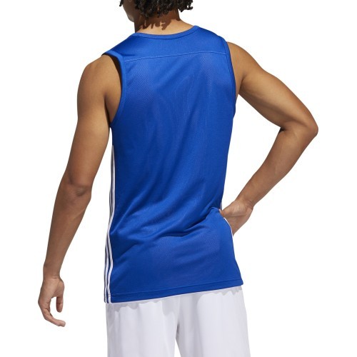 Adidas 3G Spee Rev Jrs Basketball Jersey Blue White DY6593