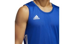 Баскетбольная футболка Adidas 3G Spee Rev Jrs Blue White DY6593