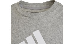 Adidas U CB Tee kids' T-shirt black grey HN8561