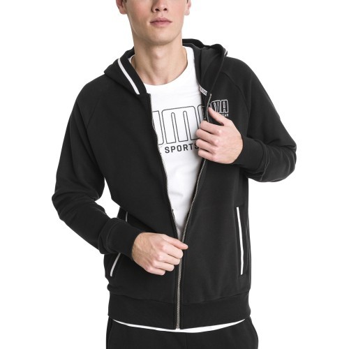 Puma Athletics Hoodie Sweatshirt Black 854140 01