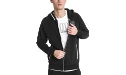 Puma Athletics Hoodie Sweatshirt Black 854140 01