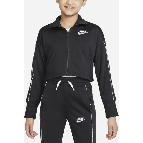 Спортивный костюм для девочек Nike Sportswear G NSW HW чёрный DD6302 010