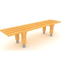 Уличная скамья GT-0047, деревянный