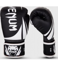 Детские боксерские перчатки Venum Challenger 2.0 - черный/белый