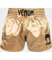 Venum Classic Muay Thai Shorts - Gold/Black