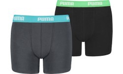 Puma Boys Boxer junior underwear grey black 935454 01