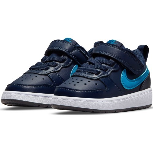 Nike Court Borough Low 2 Kids' Shoes Blue BQ5453 403
