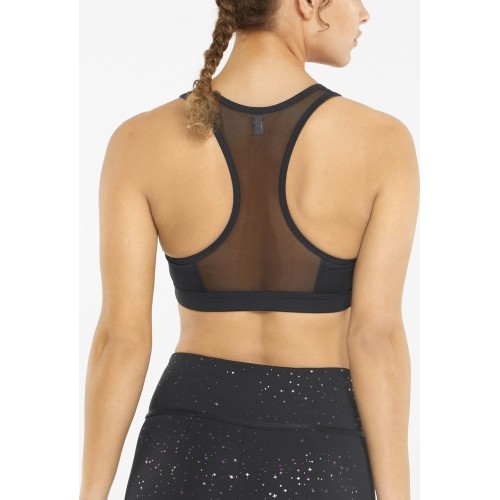Puma Mid Impact 4Keeps Women's Sports Bra Black 520306 04