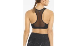 Puma Mid Impact 4Keeps Women's Sports Bra Black 520306 04