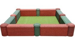 Sandbox (Roller and Wall)