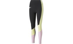 Puma Intl High женские леггинсы Black Yellow Pink 531661 01