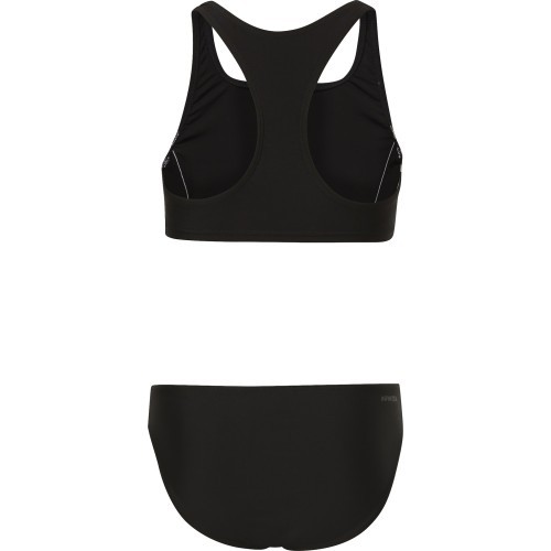 Adidas peldkostīms meitenēm Fit 2Pc 3s Y Black DQ3318