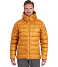 Montane Anti-Freeze XT Hoodie Vīriešu dūnu jaka ar kapuci - Oranžinė