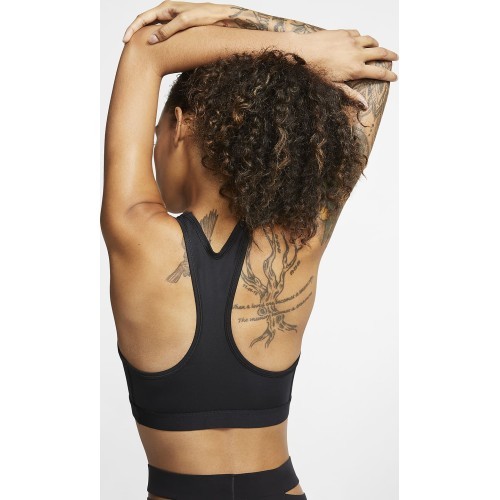 Nike Swoosh Band Nonpadded Women's Sports Bra Black BV3900 010