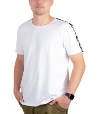 Vīriešu T-krekls inSPORTline Overstrap - White