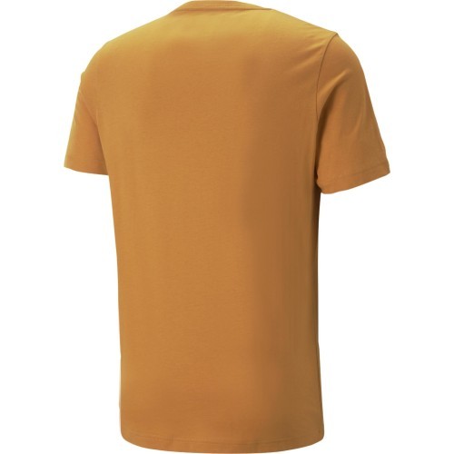 Puma Ess Small Logo Tee Men's Cotton T-Shirt Brown 586669 27