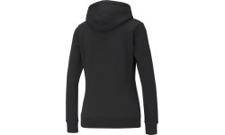 Puma Women's Sweatshirt Ess Logo Hoodie Black 586788 01