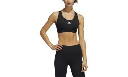Женский спортивный бюстгальтер Adidas BT 2.0 чёрный FS9375