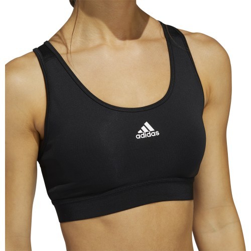 Женский спортивный бюстгальтер Adidas BT 2.0 чёрный FS9375