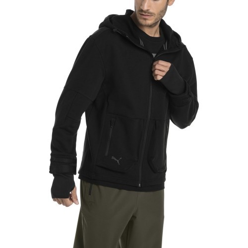 Puma Ferrari Life Midlayer Men's Sweatshirt Black 576678 02