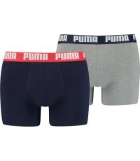 Puma Basic Boxer Men's Underwear Black Grey