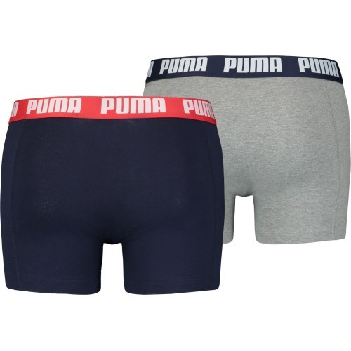 Мужские трусы-боксеры Puma Basic Boxer чёрно-серые